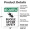 Signmission Safety Culture Sign, 18 in Width, Aluminum, Rectangle OS-2PACK-BC-A-1824-V-10104 - alternate 3